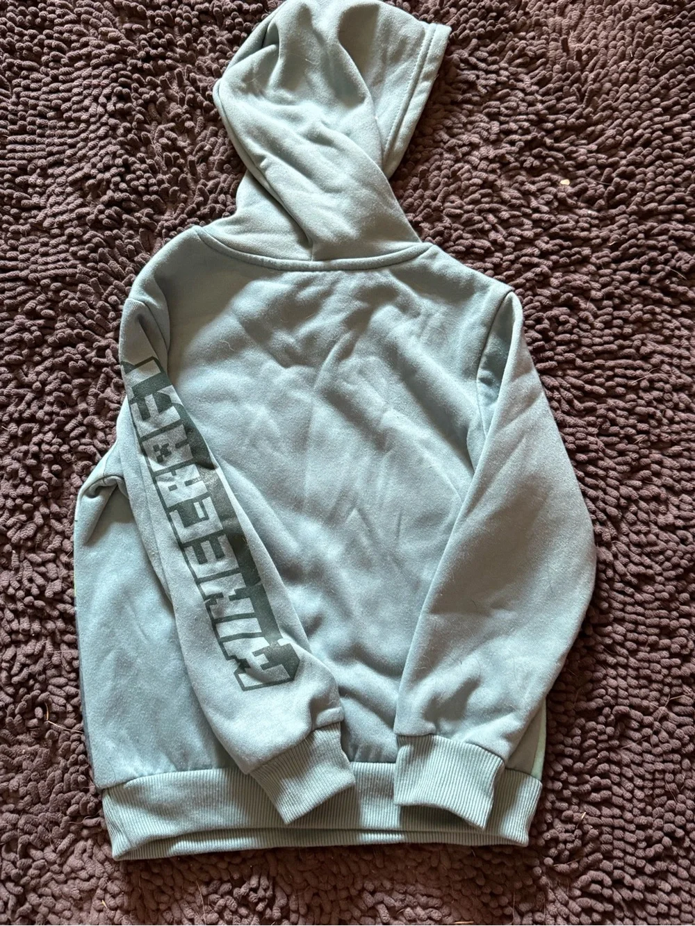 Kids Mint Green Graphic Hoodie & Jogger Set - Create Explore Survive